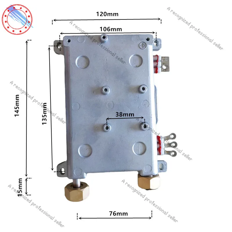 

High temperature steam cleaner accessories pot commercial 220v5500 cast aluminum heating body household hot water heating body