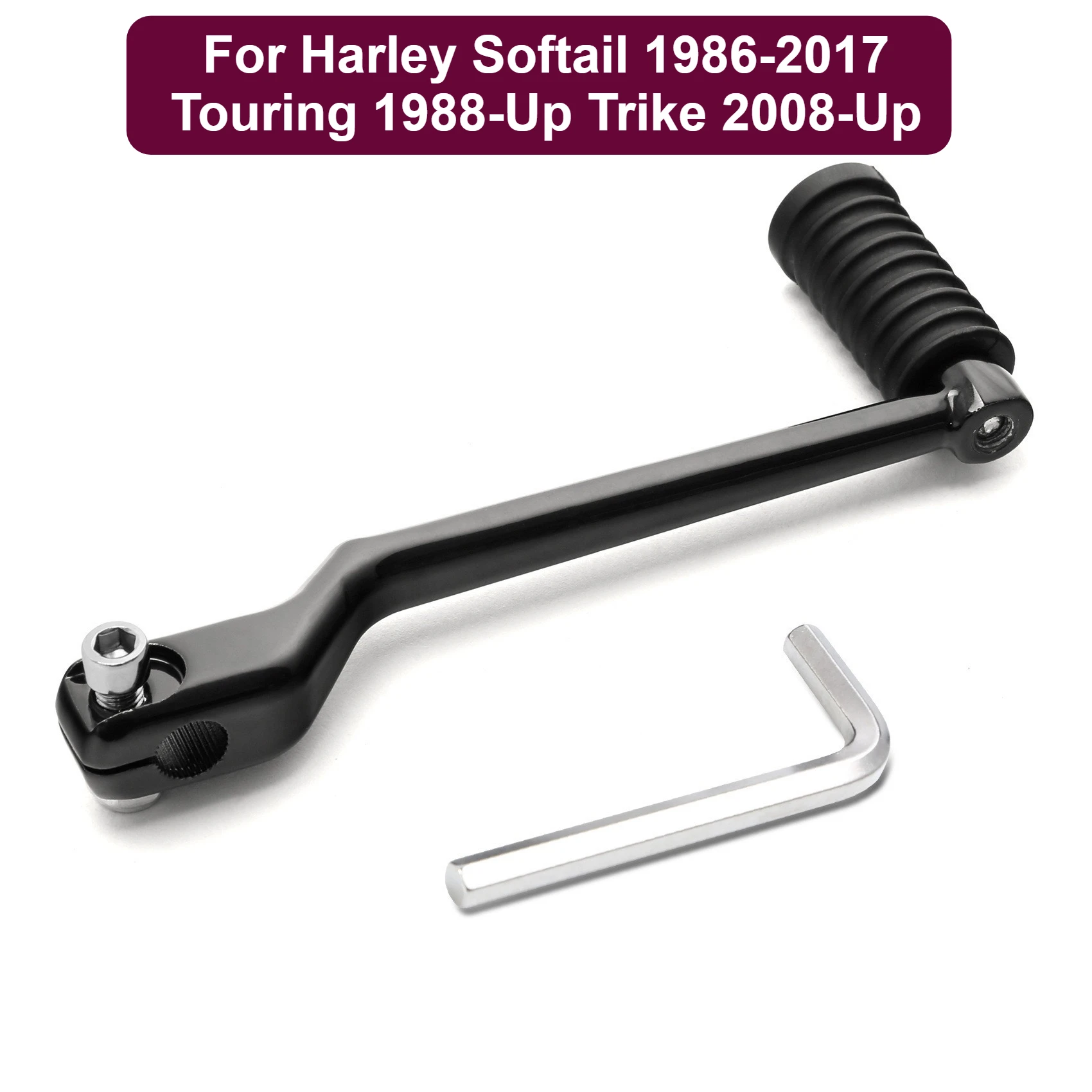 

Heel Toe Rear Shift Lever Shifter Pegs For Harley Touring Electra Road Glide 1988-Up