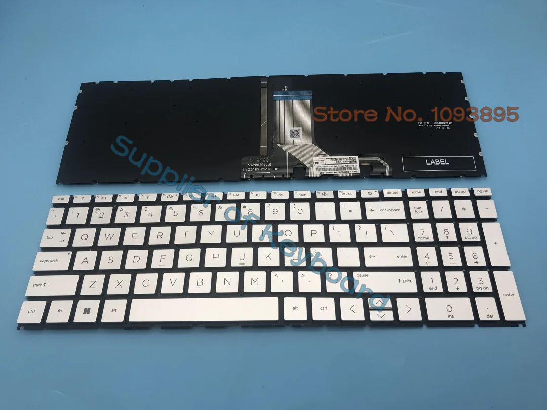 NEW For HP 15-EG0010NR 15-EG0021NR 15-EG0070WM 15-EG1053CL English Keyboard Silver Backlit