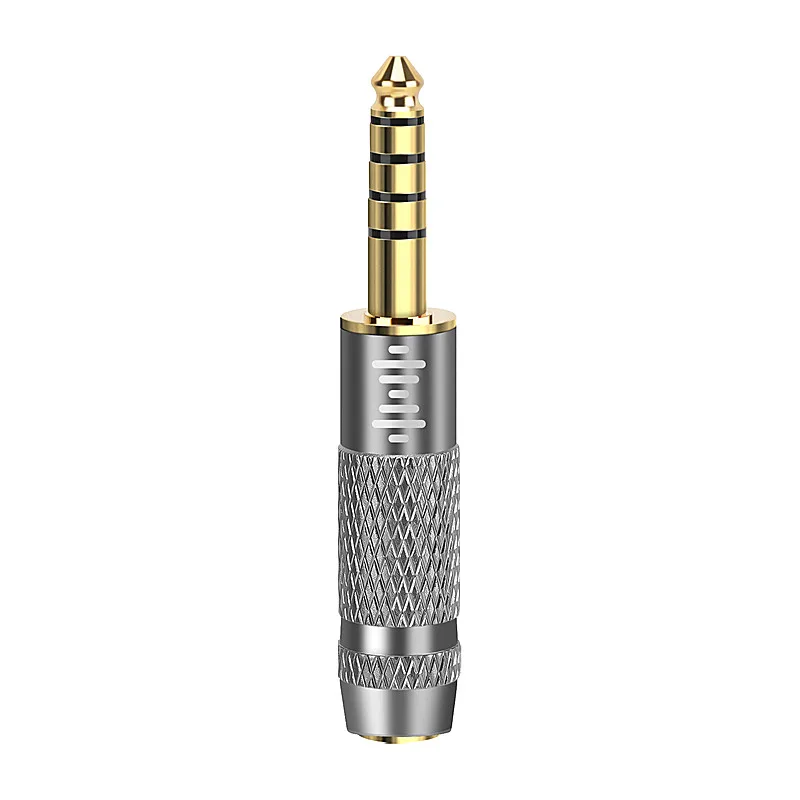 Geekria 4.4mm Male to 3.5mm TRRS Female Balanced Adapter, Gold Plated Aluminum Audio Converter for Sony FiiO DAP DAC