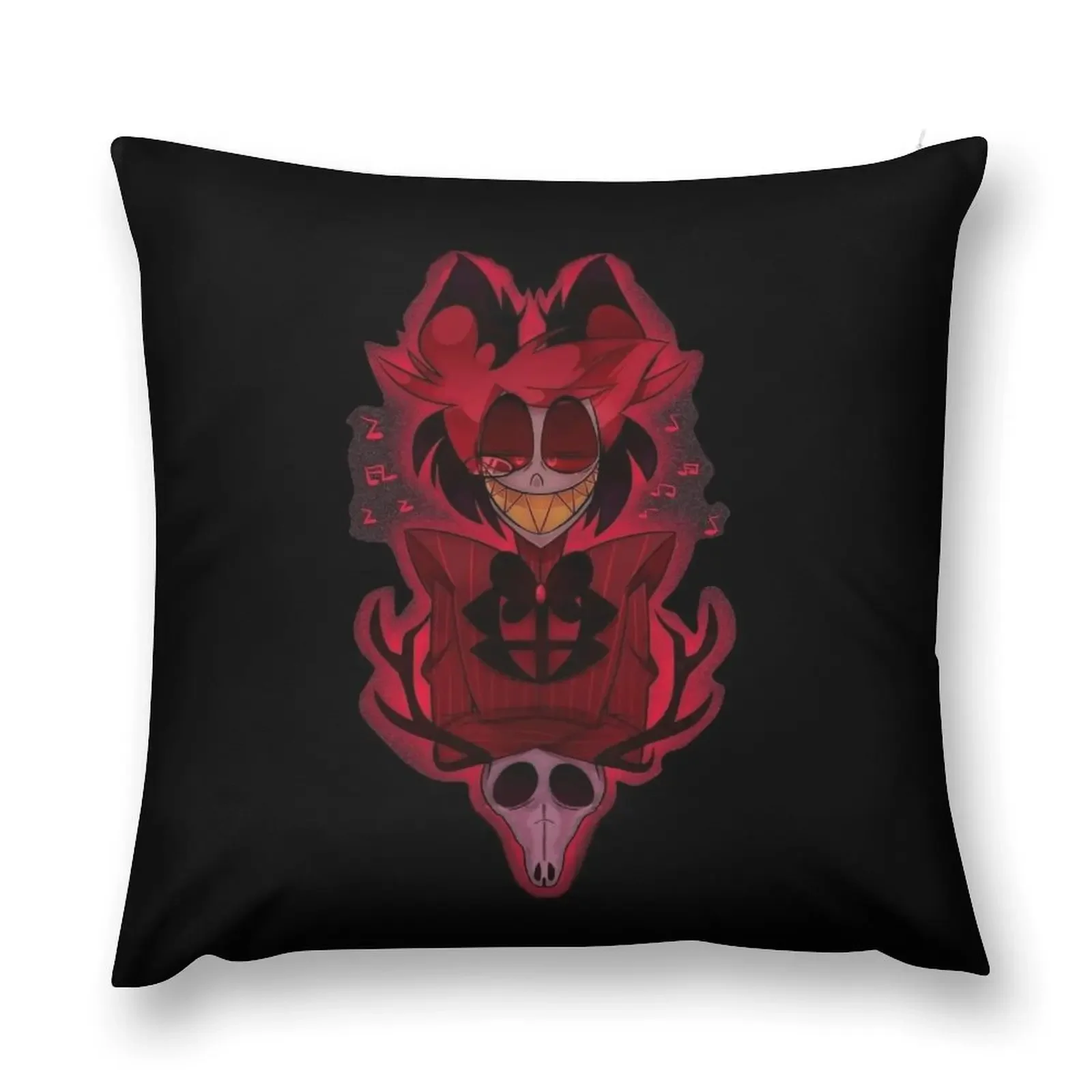 

Alastor the demon of radio design Throw Pillow luxury decor pillow pillowcase Throw Pillow Covers