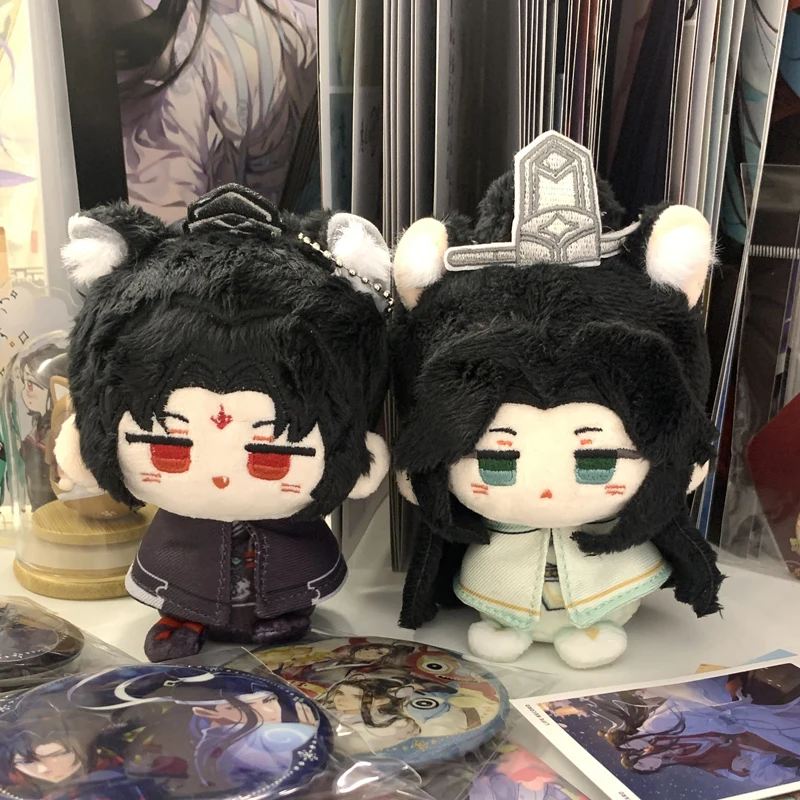 

The Scum Villain's Self-Saving System Plush Doll Shen Qingqiu Luo Binghe Stuffed Toy Figure Shang Qinghua Keychain Pendant 12cm