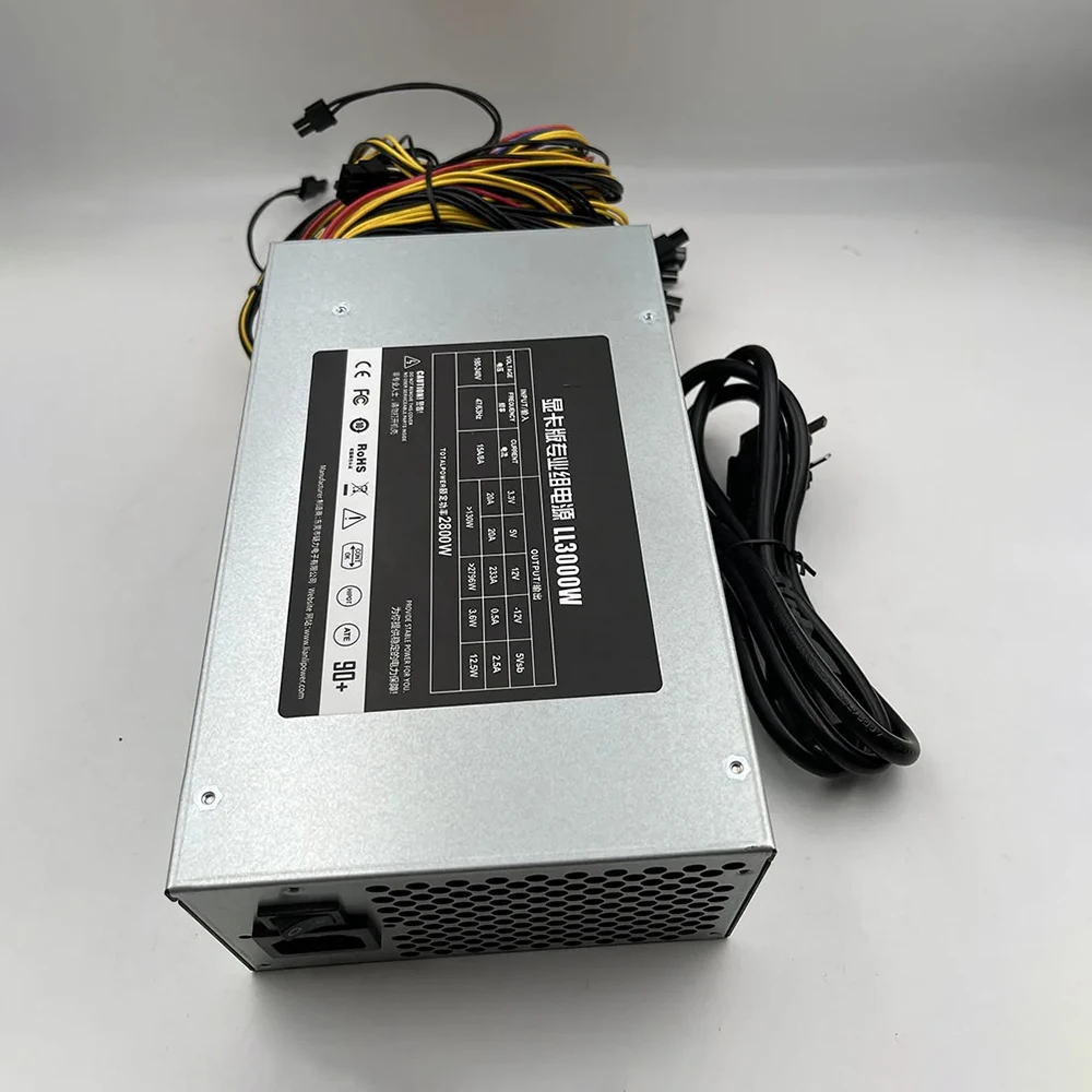 Para fonte de alimentação de mesa LIANLI 3000W ATX LL3000W