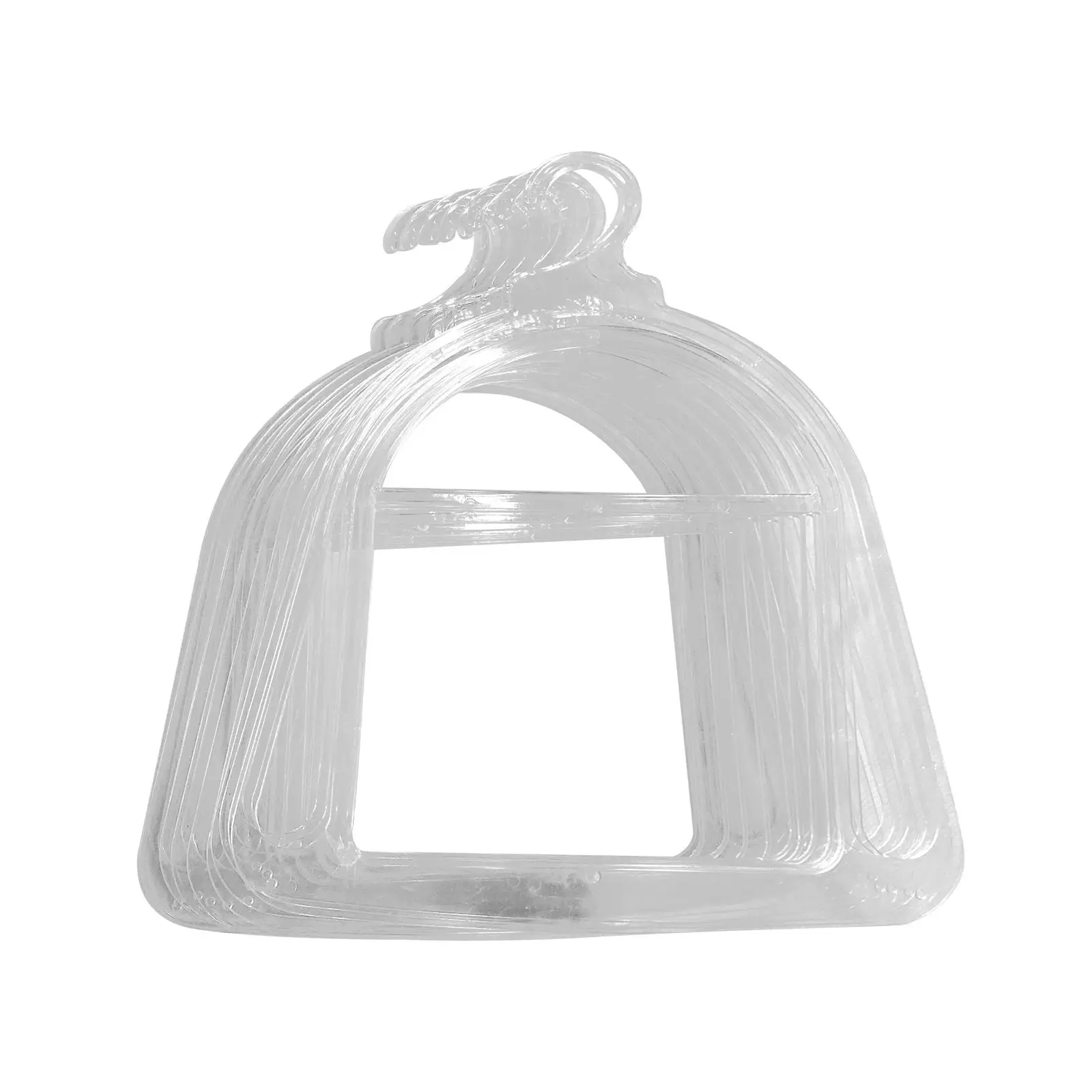 10 Stuks Opknoping Muts Rack Transparant Caps Hanger Gebreide Muts Standhouder Voor Kast Slaapzaal Garderobe Kast Huishouden