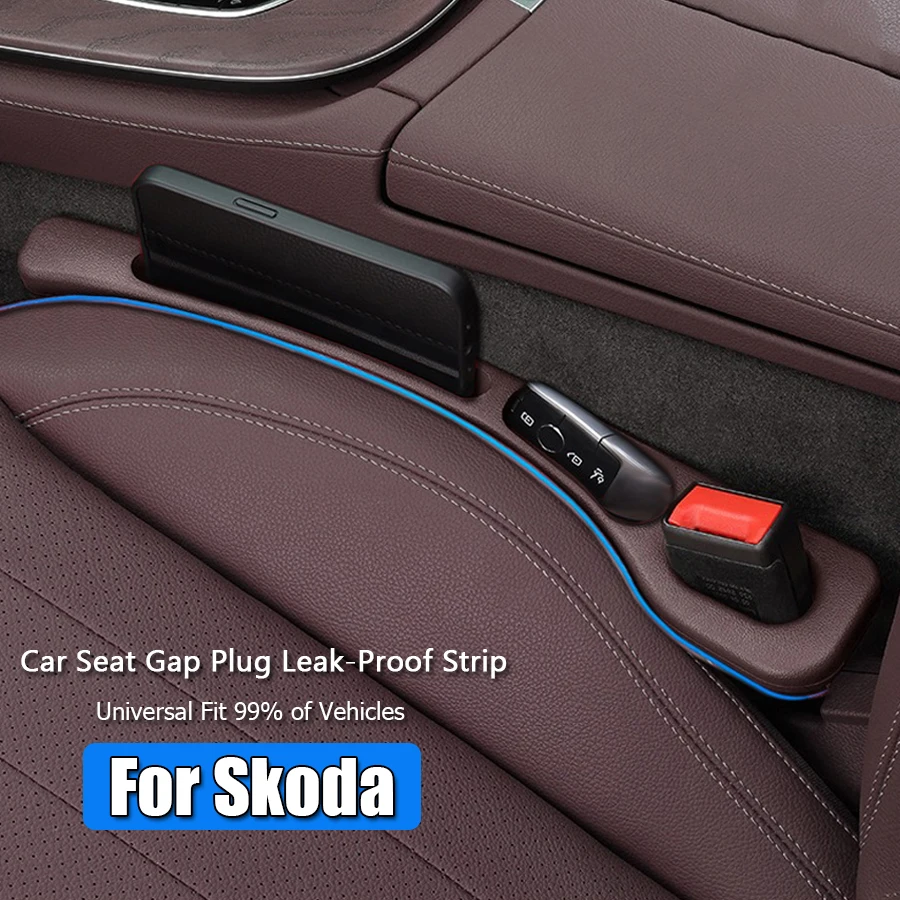 

Seat Leak-proof Gap Side Seam Storage Filler Strip For Skoda Octavia Fabia Karoq Kamiq Roomster automotive parts