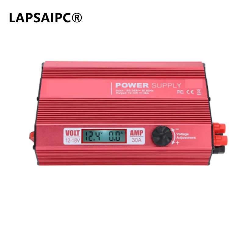 

Lapsaipc for SKYRC eFUEL 30A AC 100-240V to DC 12-18V Power Supply for RC Helicopter Battery Charger