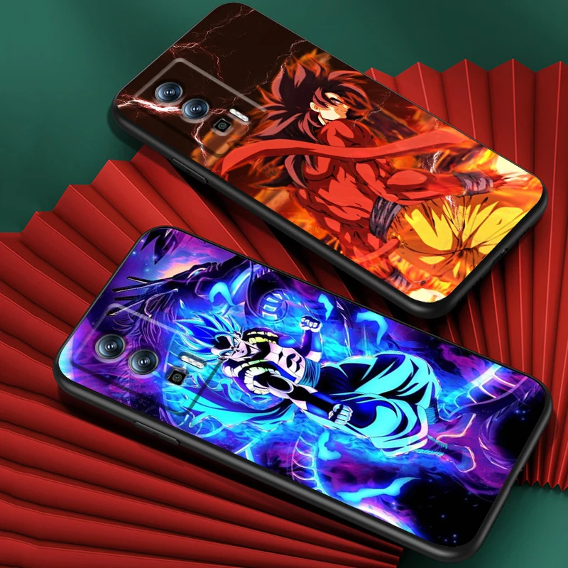 G-Goku D-Dragon Ball Z Anime For Xiaomi Redmi 9A 9C 9AT 10C 9 9T 10 12C 13C 8 12 K60 A1 K50 K40 5G Black Funda Phone Case