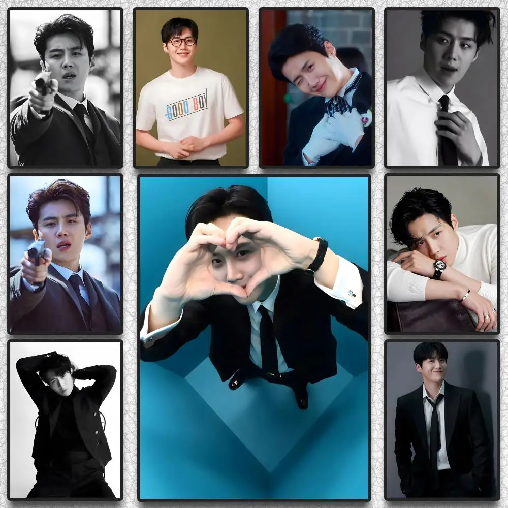 Kim S-seonho Actor Poster Poster HD Art Sticky Wall Waterproof Home Living Room Bedroom Aesthetic Decoration