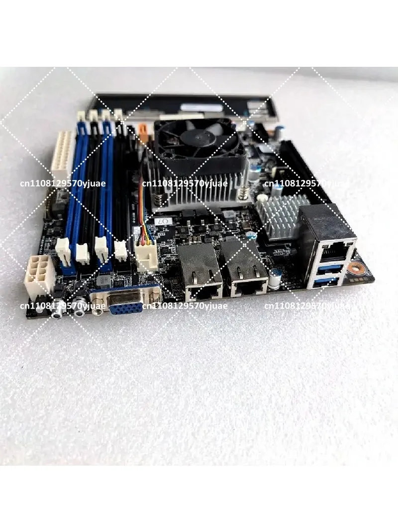 Mini-ITX  D-1521 NAS Motherboard, 10G 557AT2 Network Card, DDR4, SATA, Server Board