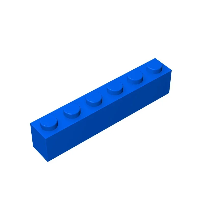 Gobricks GDS-535 Ziegel 1 x 6, kompatibel mit Lego 3009 Teilen, technischen DIY-Bausteinen für Kinder
