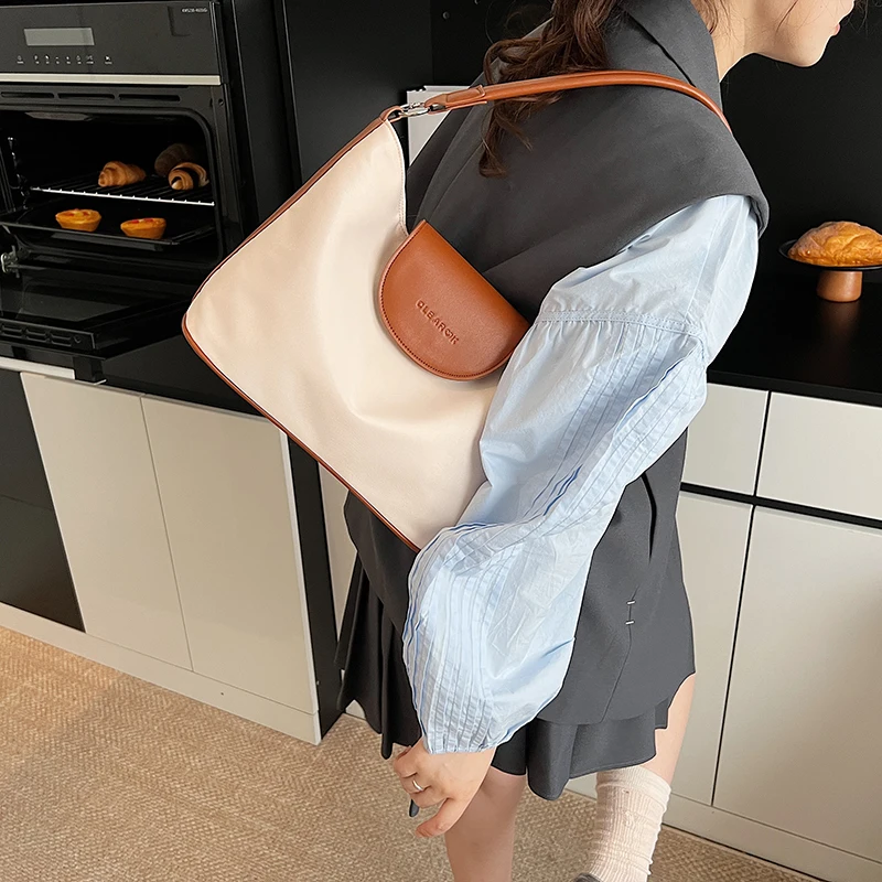 

Стильная женская кожаная сумка через плечо, классический элегантный дизайн от известного дизайнера, люксовый бренд для женщин