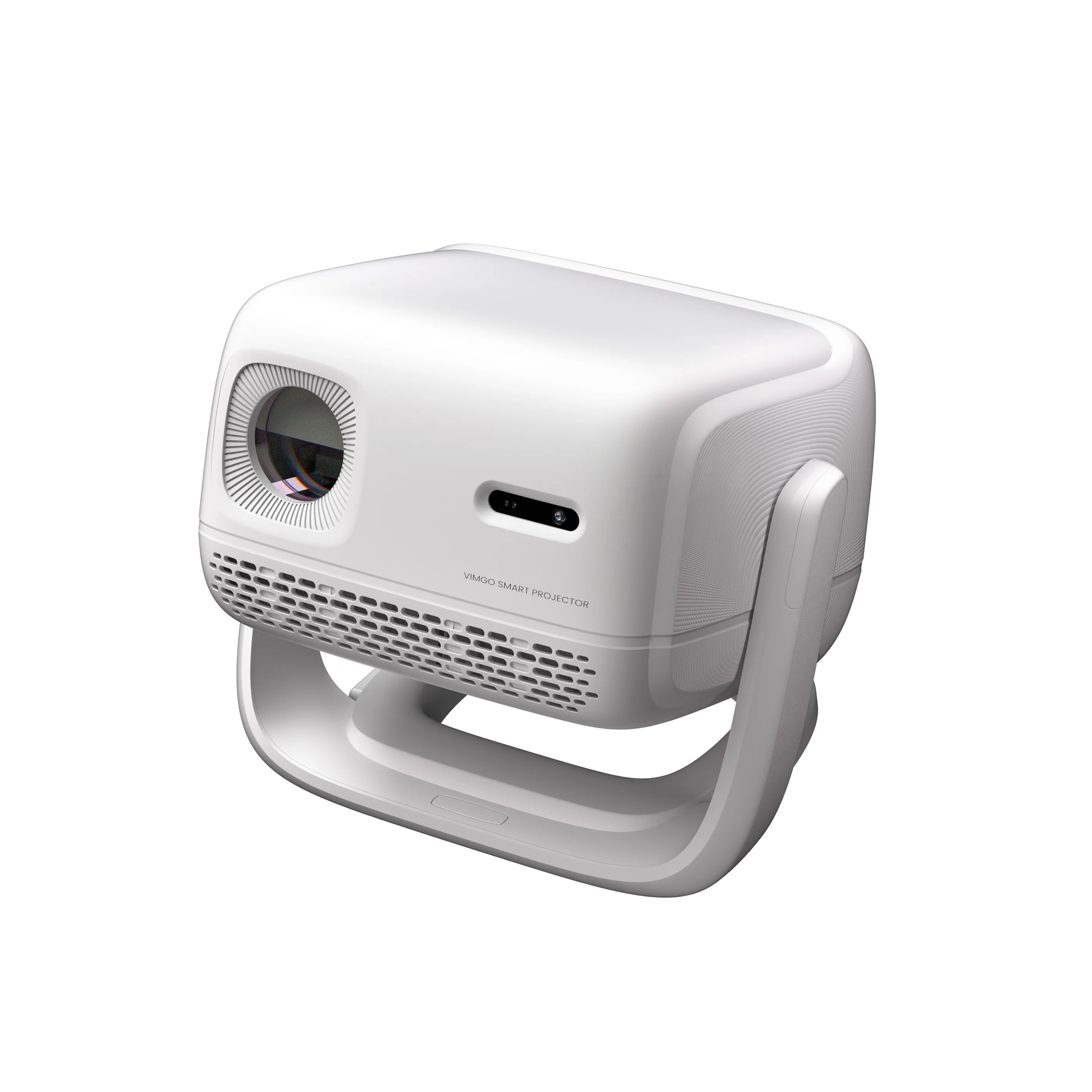 Mini Portable Projector Auto-Focus 1080P LCD With Built-In Speakers Wifi6 Home Theater Projector