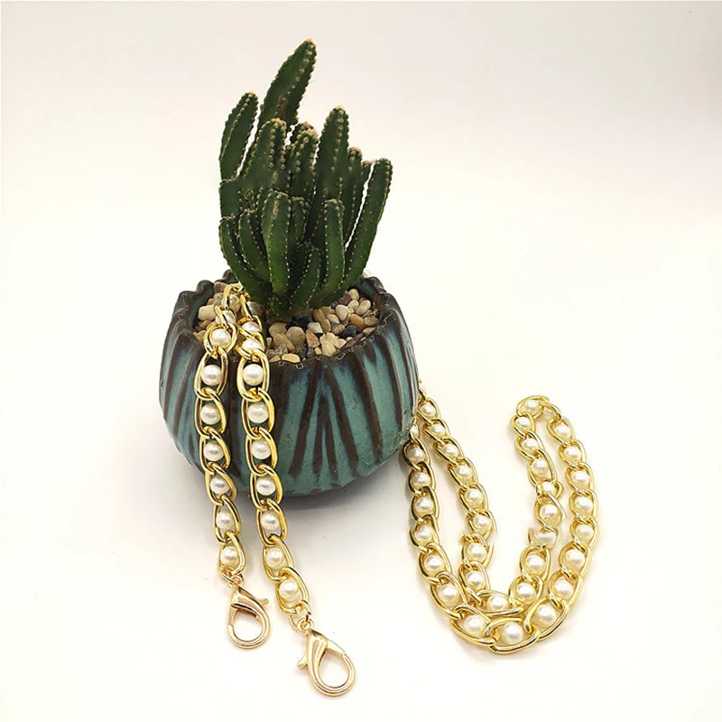 30/60/120cm Purse Bead Chain Strap for DIY Replacement Women Shoulder Crossbody Handbags Chain Bag Straps Hardware