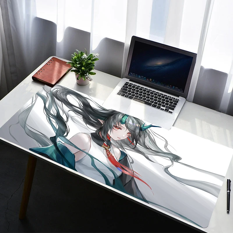 Gaming Arknights Dusk Mouse Pad Tappetino da scrivania Gamer Professional Premium Mousepad Accessori per il controllo della velocità Tappetino per tastiera durevole