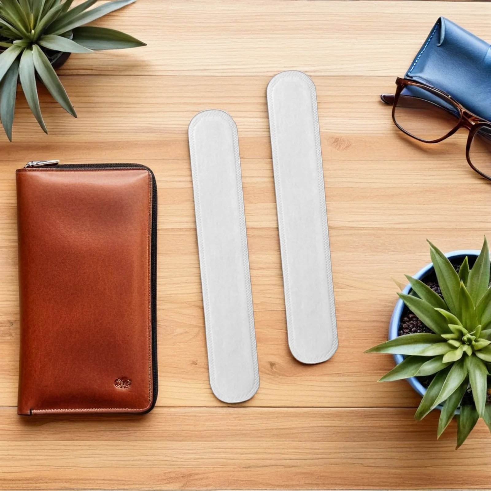 

100Pcs Self-Adhesive Collar Protector Sweat Absorbing Disposable Pads for Shirts Hats Neck Cuffs Sweat Proof Patch