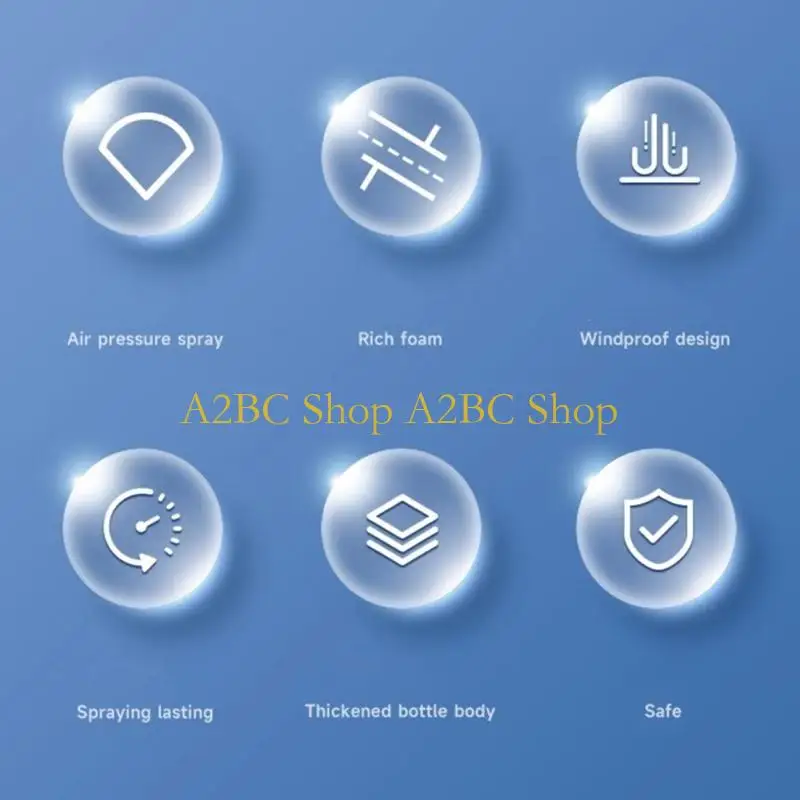 

A2BC Poam Sprayer, пенопроизводный насос бластерный давление ручной давление снежного распылителя для воды, распылитель для мыла