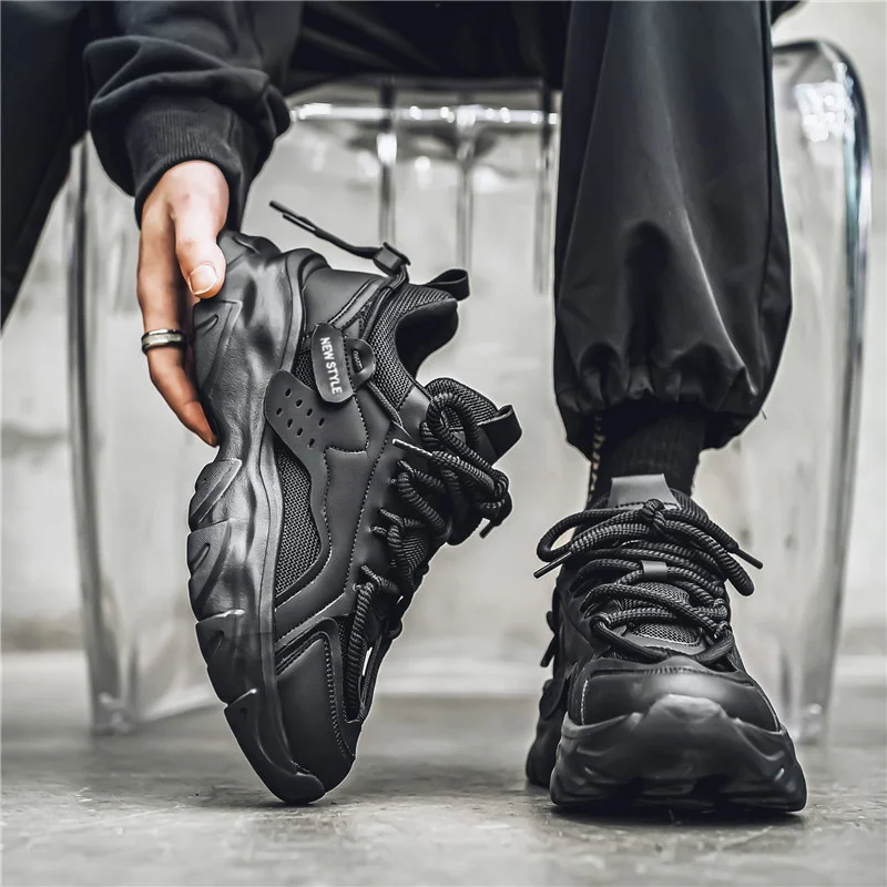 Men‘s Casual Sneakers new High Quality Comfortable Versatiled white shoes Outdoor Running Four Seasons Luxury Men platform shoes