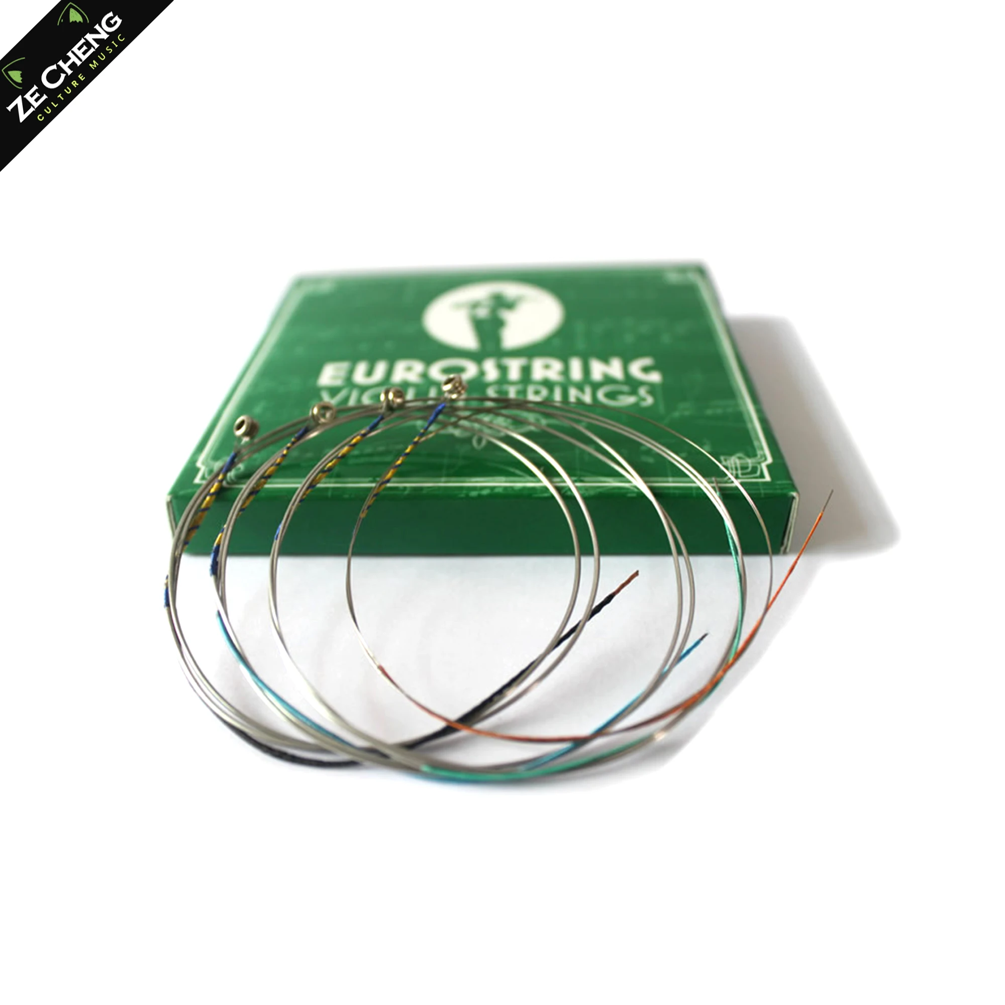 1/Set Violin Strings Euro Brand Aluminum Magnesium Violin Strings Intermediate Violin Strings Professional Violin Accessories