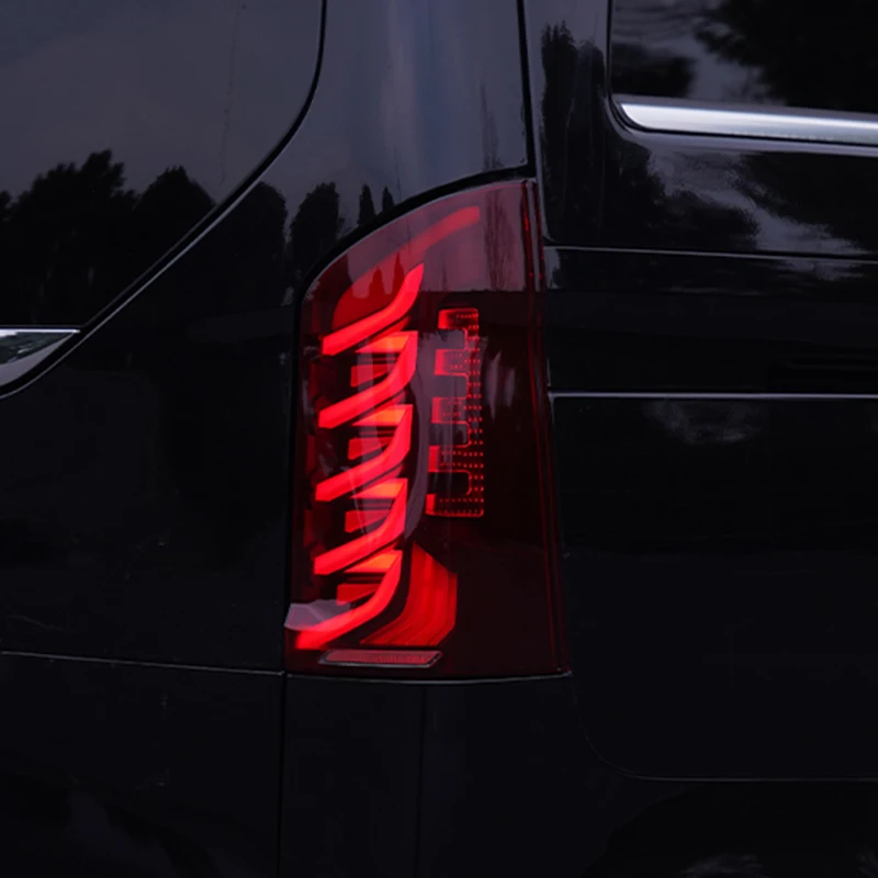 Upgrade Taillight Led Tail Light  For Benz Vito Vclass V250 W447  Of Mpv Van Car Taillights   Auto Lighting Systems