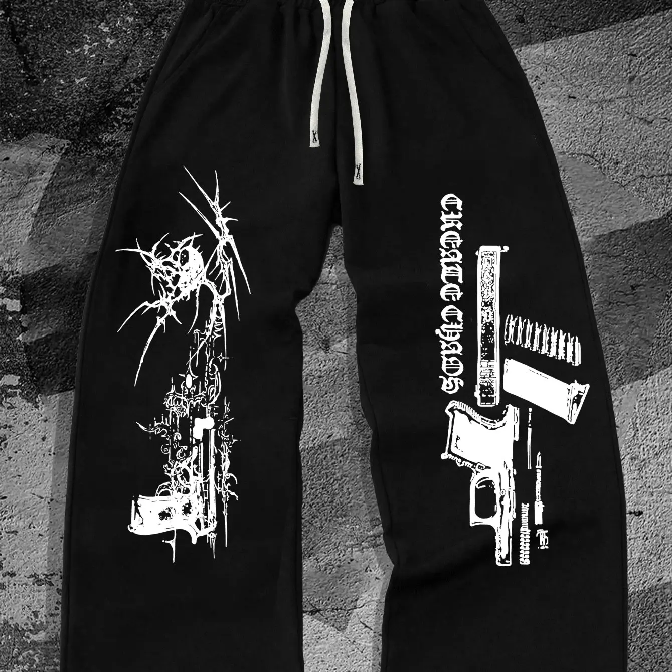 

Men's Firearms, Dark Style, Outdoor Leisure Sports Pants, Campus Fashion Matching Preferred