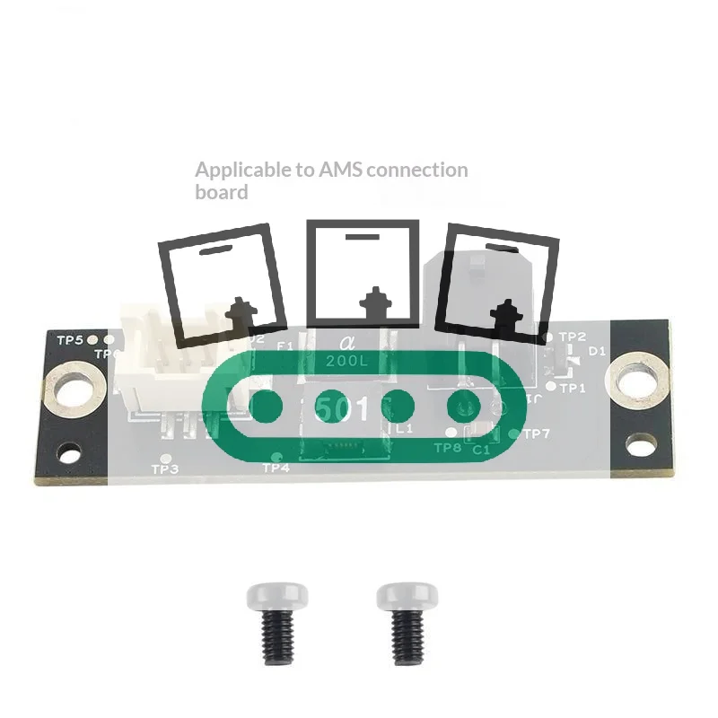 Compatible With Bambu X1/P1 Series AMS Kit Connector Board Signal Transmission For 3D Printer Upgrade Repair Accessories