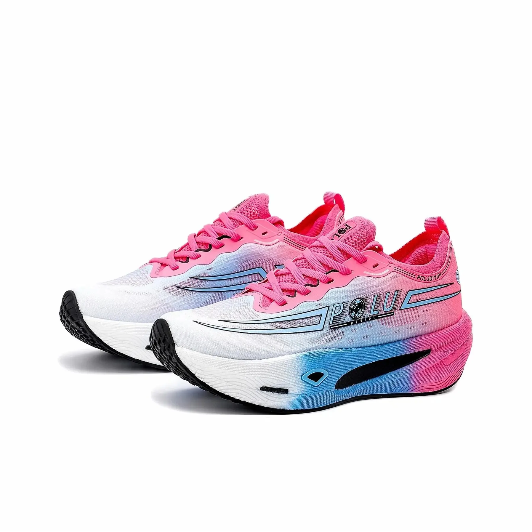 

2025 New Full Palm Carbon Plate Running Shoes Men's Marathon Shoes acing Shock-absorbing Athletics Training Shoes Sneakers