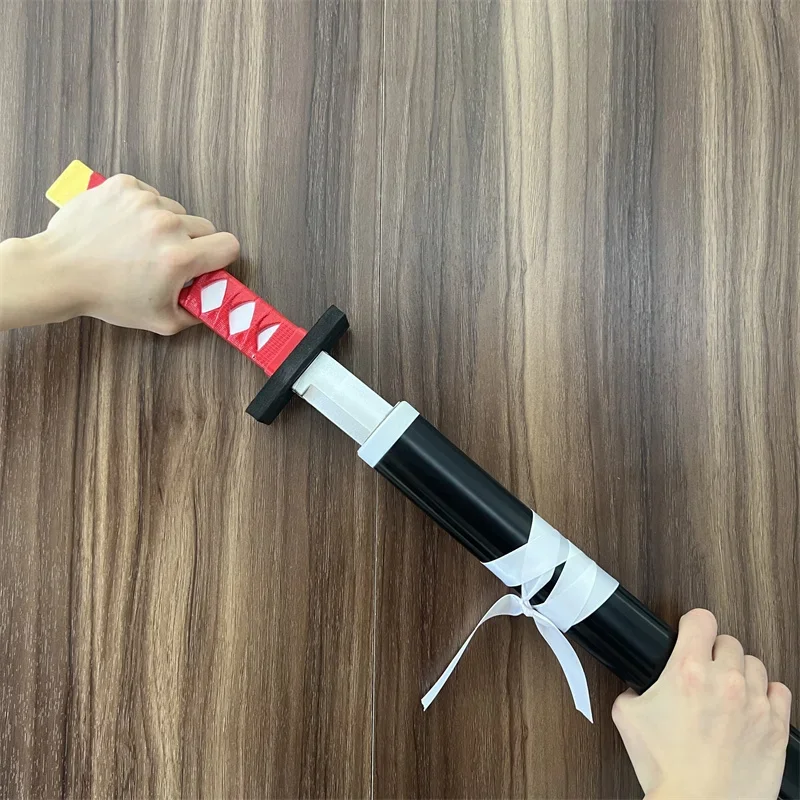 ميوا كاسومي السيف 72 سنتيمتر 1:1 تأثيري Jujutsu Kaisen لعب الأدوار Yuta Satoru الساموراي الأسلحة كاتانا سكين وا ميتشي Ichi السلامة PU #5