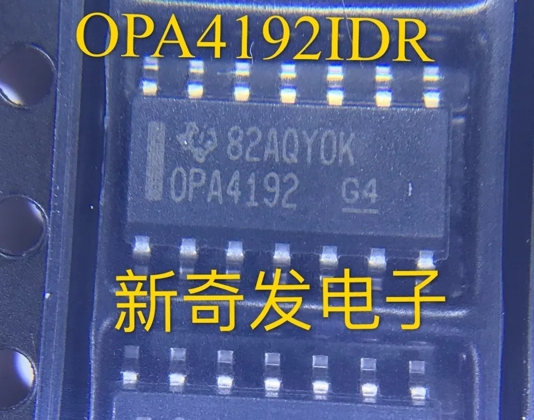 OPA4192IDR OPA4192 SOP14 Quad General Purpose Precision Operational Amplifier, New Original
