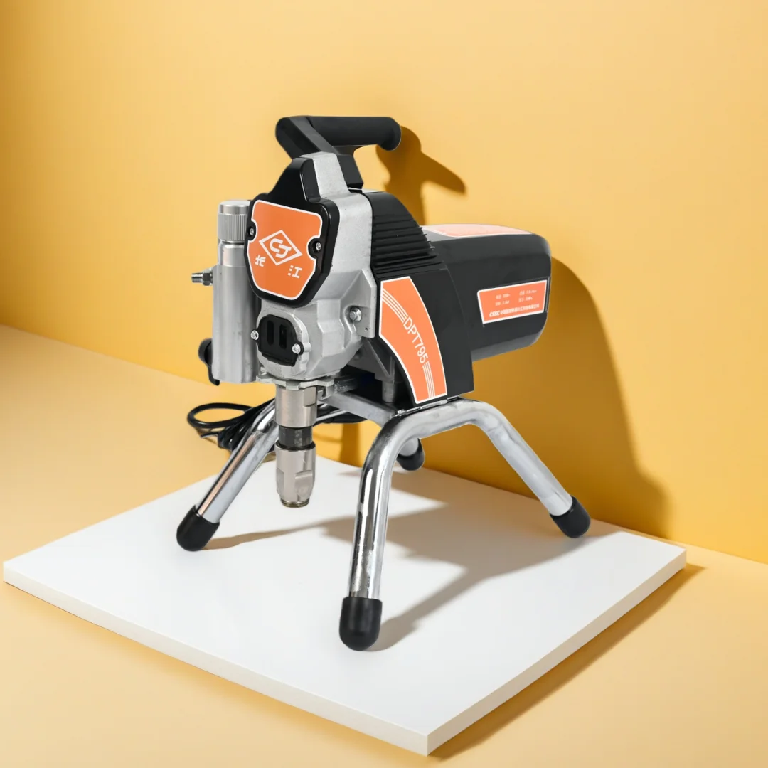Electric Airless Wall Putty Spray Gun - Professional Paint Sprayer Machine For Ceilings And Walls