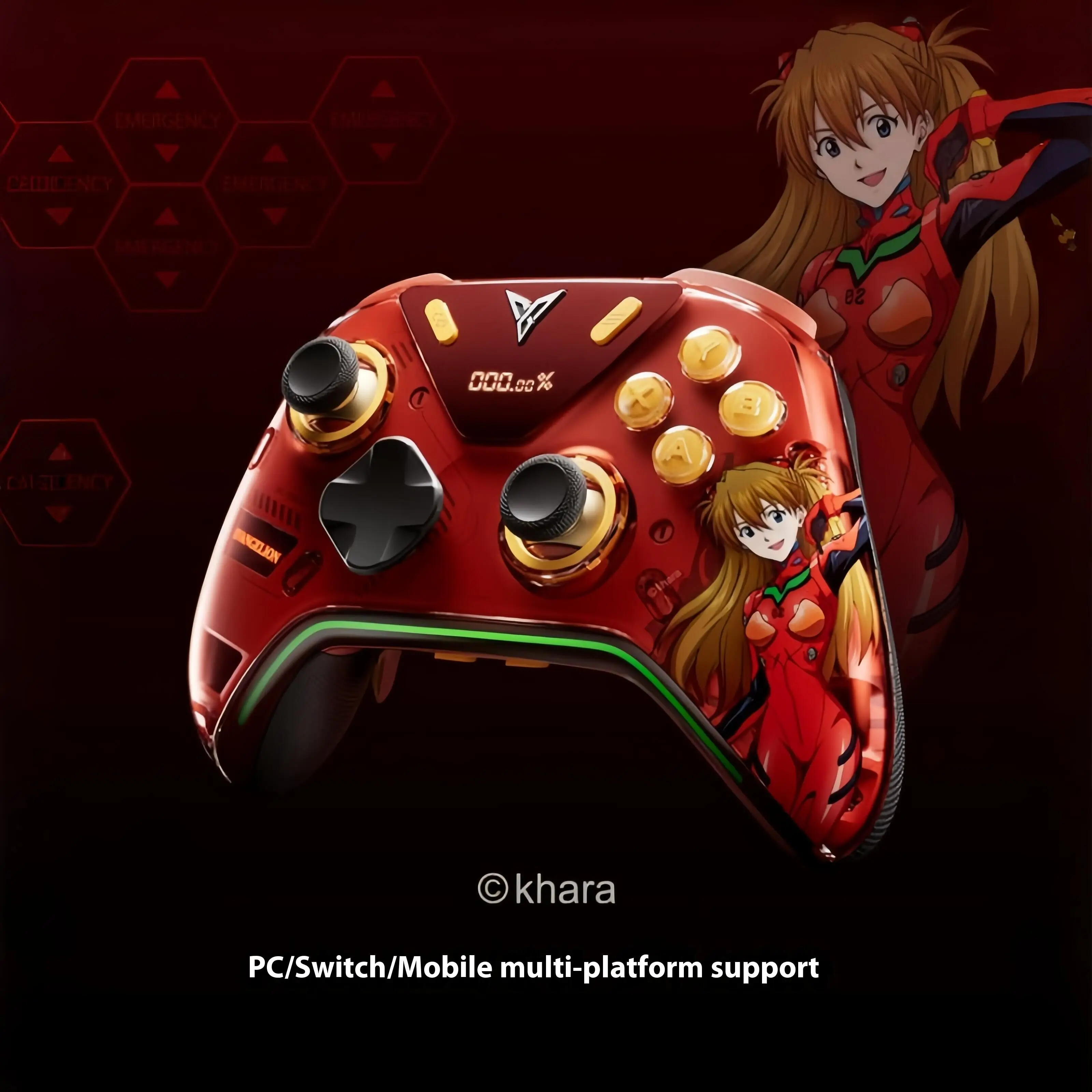 Flydigi Apex 5 Wireless Controller dengan Dock untuk PC, Switch, Mobile, Edisi Anime Asuka