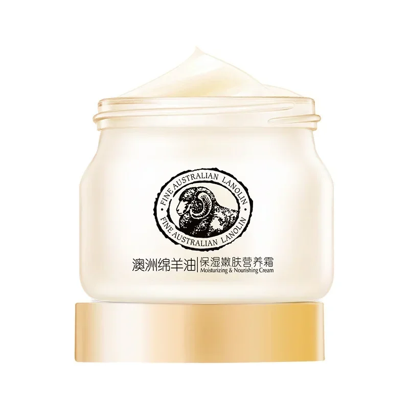 

LAIKOU Face Cream Collagen Facial Moisturizer Sheep Oil Cream Lanolin Skin Moisturizing Soothing & Hydrating & Brightening Cream