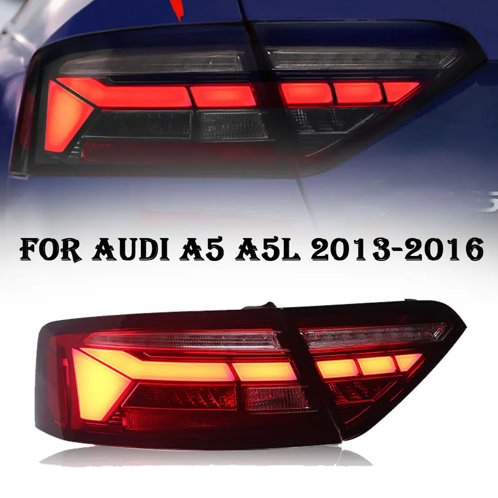 Car TailLamp for For For Audi A5 2013-2016 Taillight Modified S5 LED Reversing Lamp Turn Signal Brake light Daytime running ligh