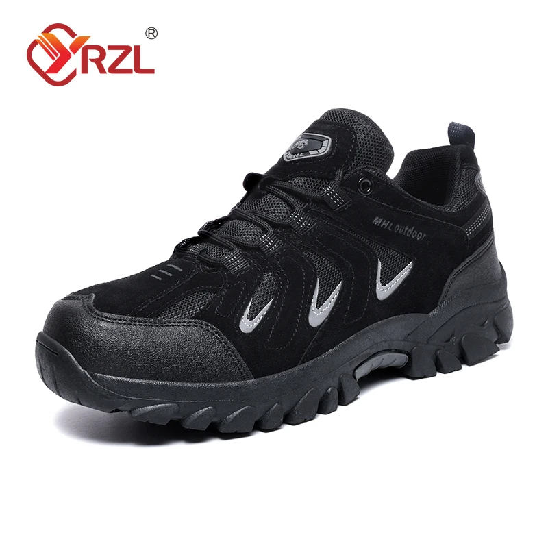 

YRZL/мужская треккинговая уличная походная обувь 2025, противоскользящая легкая спортивная обувь, прочная прогулочная обувь, удобные кроссовки