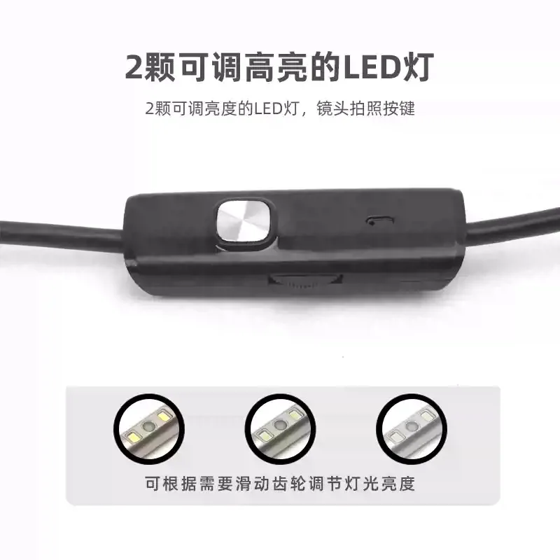 Everbright Store 6mm Single Side Mirror Endoscope high definition Visual Probe Auto Repair Camera USB Android