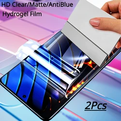 2Pcs Matte/HD/Anti-Blue Hydrogel Film For Cubot P80 P60 P50 P40 P30 X30 X50 X70 C30 Max 3 2 Note 20 Pro 30 50 Screen Protector