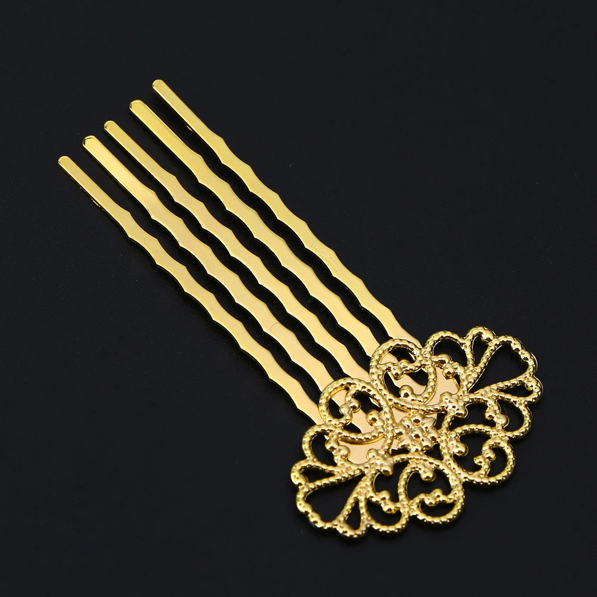 

10pcs Tooth Women Headdress Hair Comb Turquoise Women Hair Accessories Bridal Party Wedding DailyInserted Flower