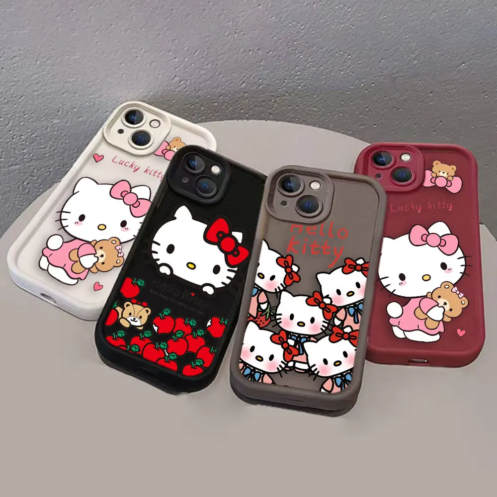 

Popular Hello Kitty Cat Phone Case For OPPO A17 A31 A38 A52 A53 A53S A54 A55 A57 A58 A60 A72 A74 A76 A78 A92 A93 A94 4G 5G Case