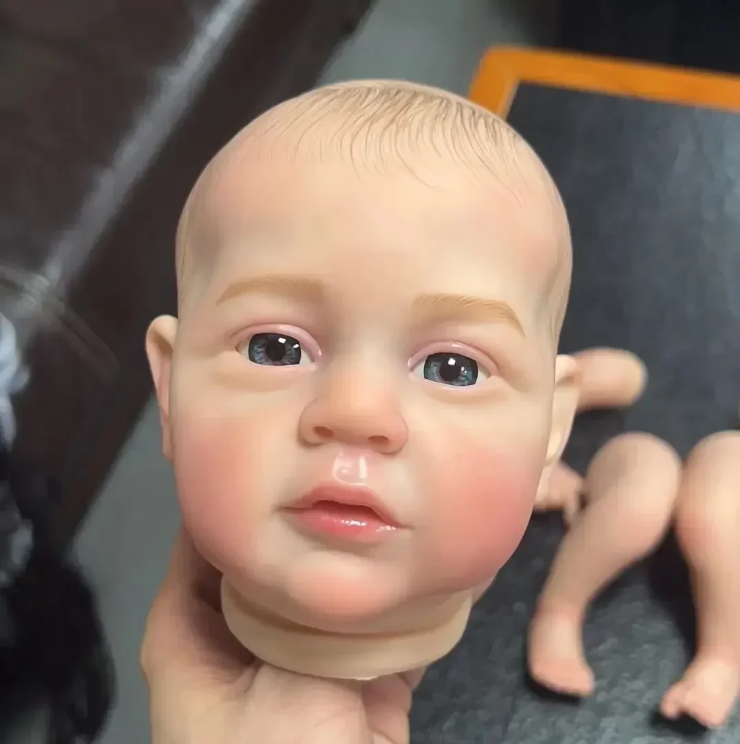 20inch Maryann Finished Reborn Doll Size Already Painted Kits Very Lifelike Baby with Visible Veins and Cloth Body Included