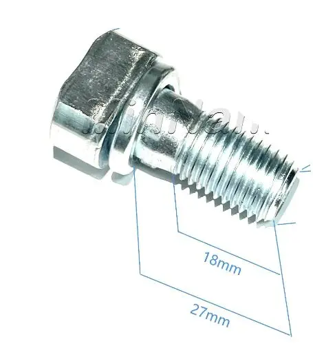 

Подходит для аксессуаров. Комбинированный винт заднего колеса вилочного погрузчика. Стальной кольцевой болт для универсального 3t H24n4-32021.