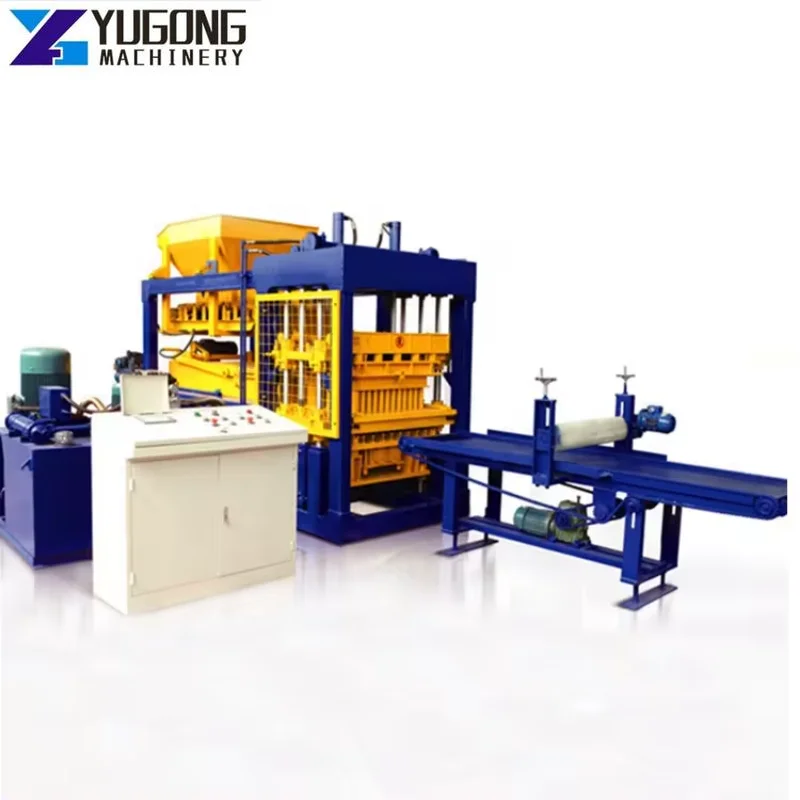 YG China Automatic Concrete Block Making Machine Mould Molds Brick Making Machinery Brick Block Making Machine Production Line