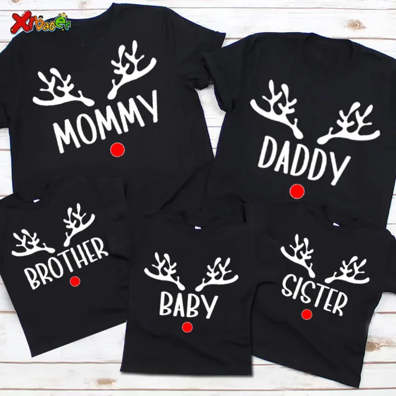 

Family Christmas Shirts for Family Christmas Pajamas Toddler Christmas Party Shirt Daddy Mommy Baby Couple Matching Outfits