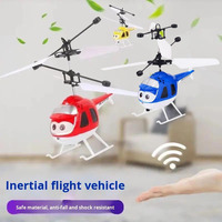 Mini RC Helicopter with Infrared Sensor Dual Mode 3D Gyro Remote Control Aircraft Toy Gift for Kids
