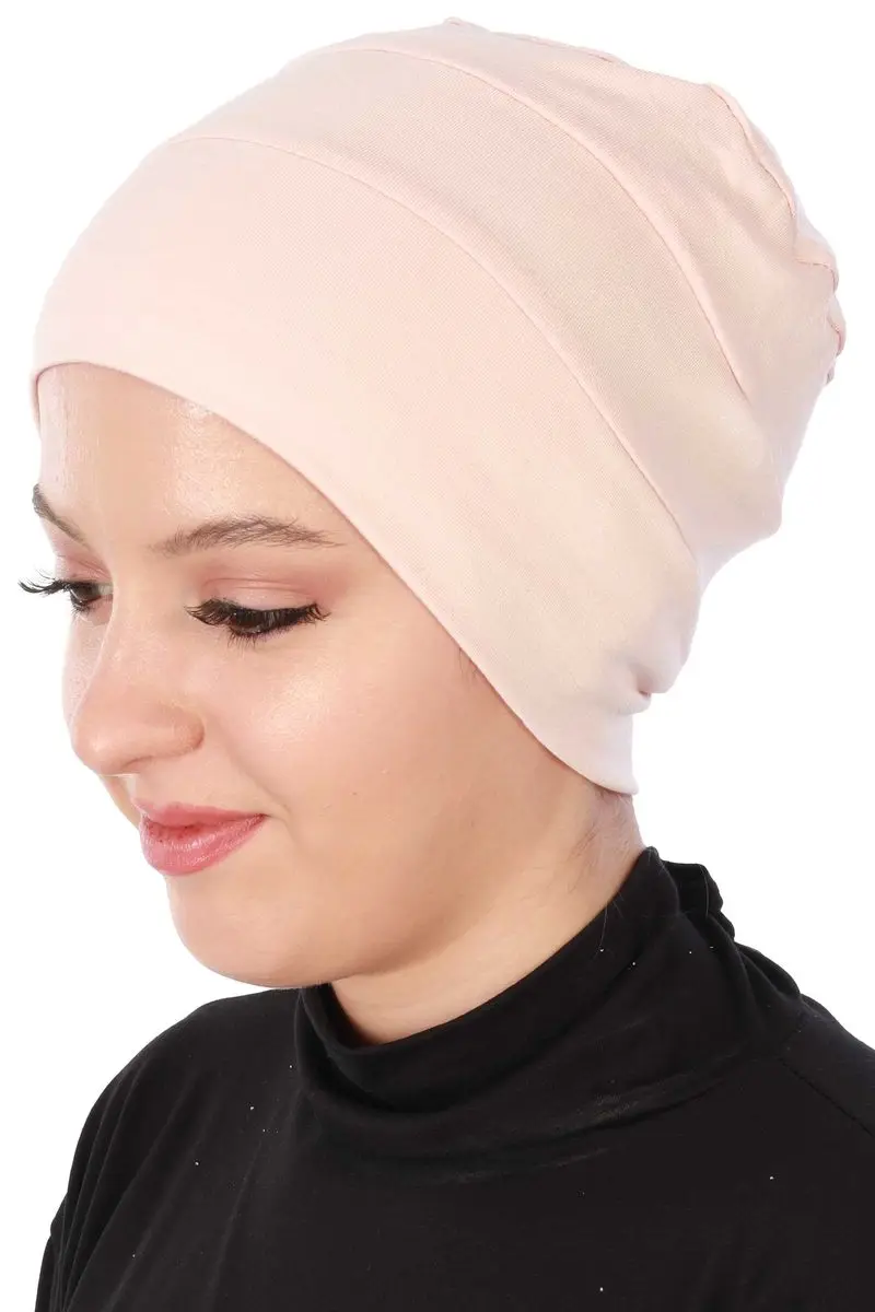 Baskenmütze Modell hijab Knochen pulver