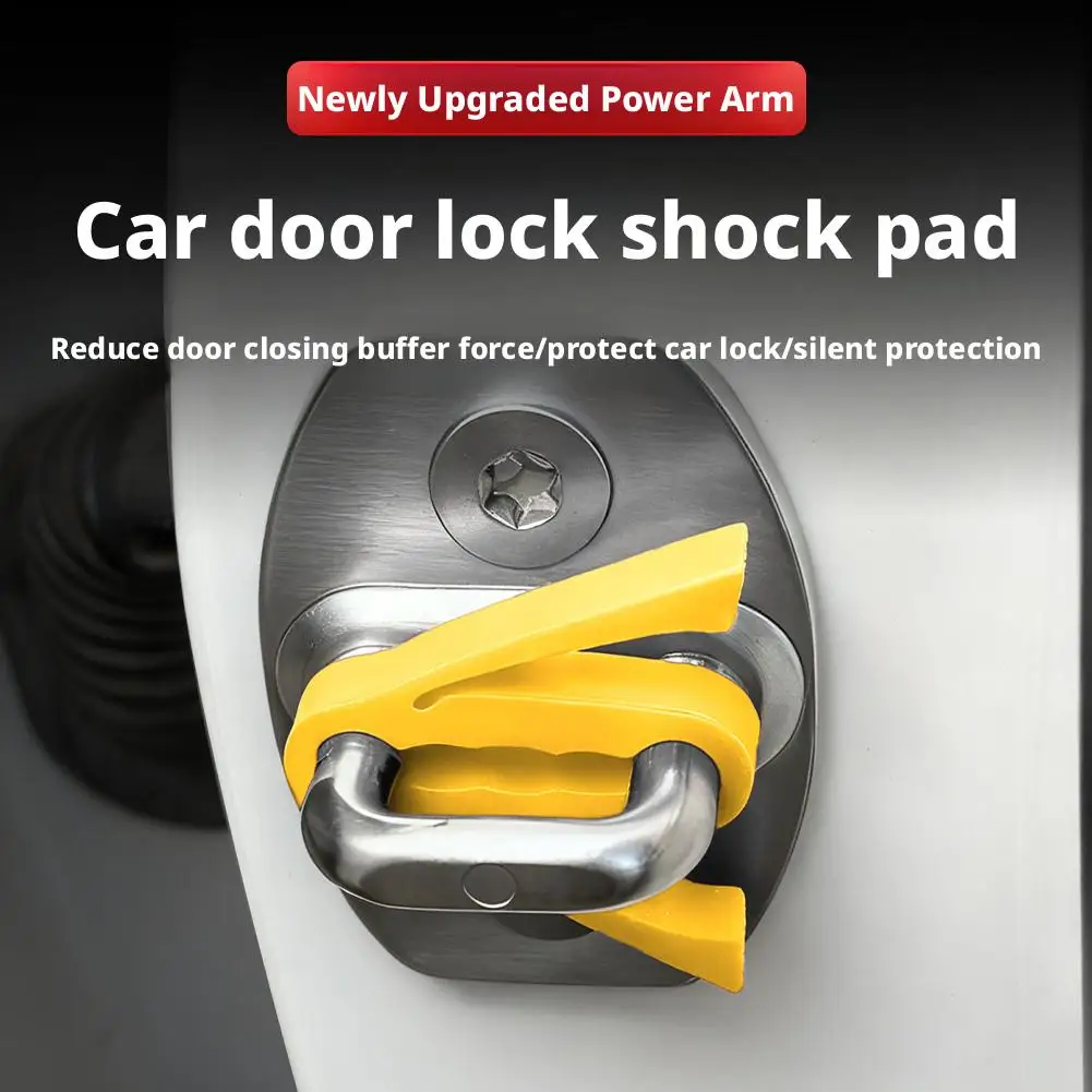 

Car Door Shock-Absorbing Bumper Pads - Anti-Collision & Anti-Vibration, Thickened Rubber Cushion
