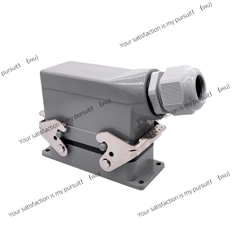 Heavy Duty Connectors HDC-HE-024-1/2/3/4 F/M 24pin Industrial rectangular Connector plug  16A 500V Screw connection
