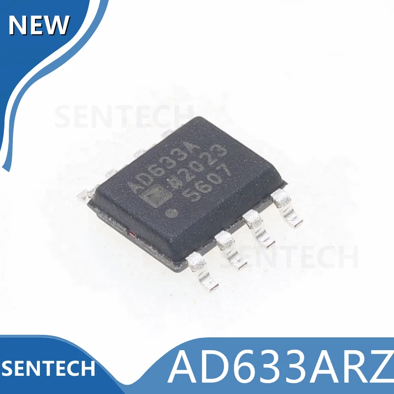 10pcs/lot 100% New Original AD633ARZ SOIC-8 Fully functional four-quadrant analog multiplier