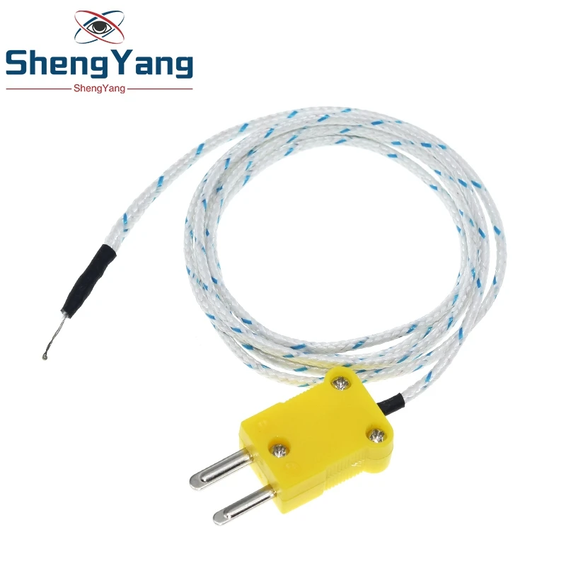 TZT K type surface thermocouple temperature sensor 1m wire thermocouple probe -20~500C image 4