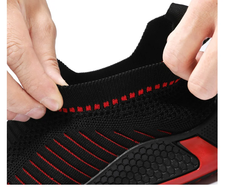 Xiaomi Youpin Casual Shoes Men Soft Soled Hard Wearing Walk Sneakers Cushioning Lace Up High Quality Sport Footwear Safety Boots