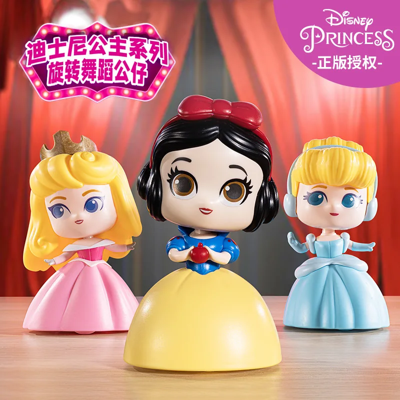 New Hot Toy Disney Authentic Princess Collection Snow White Cinderella Aurora Chain Up Spring Dance Doll Toy Girl Christmas Gift