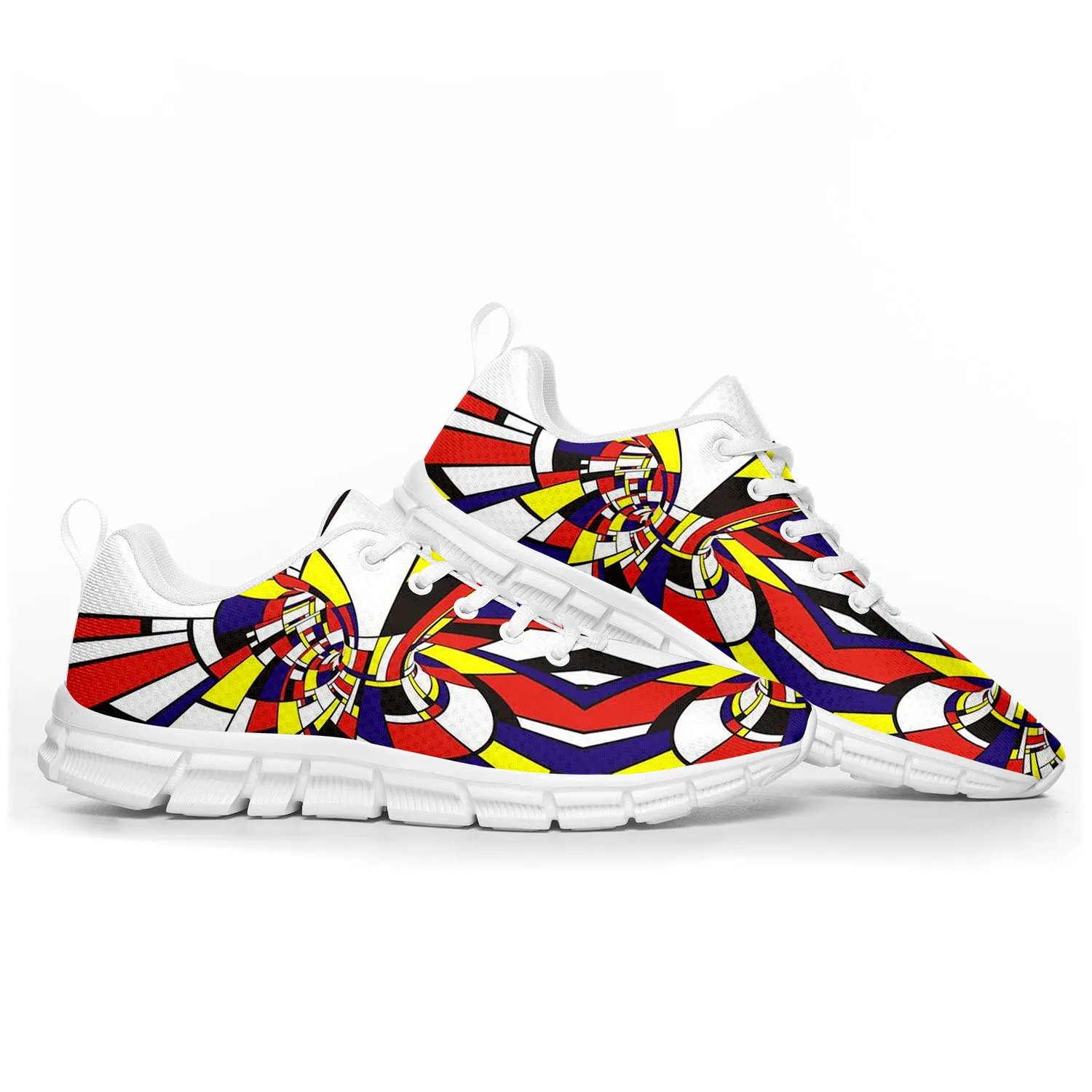 

Mondrian Abstract Art Aesthetic Sports Shoes Mens Womens Teenager Kids Children Customized Sneakers High Quality Couple Shoes